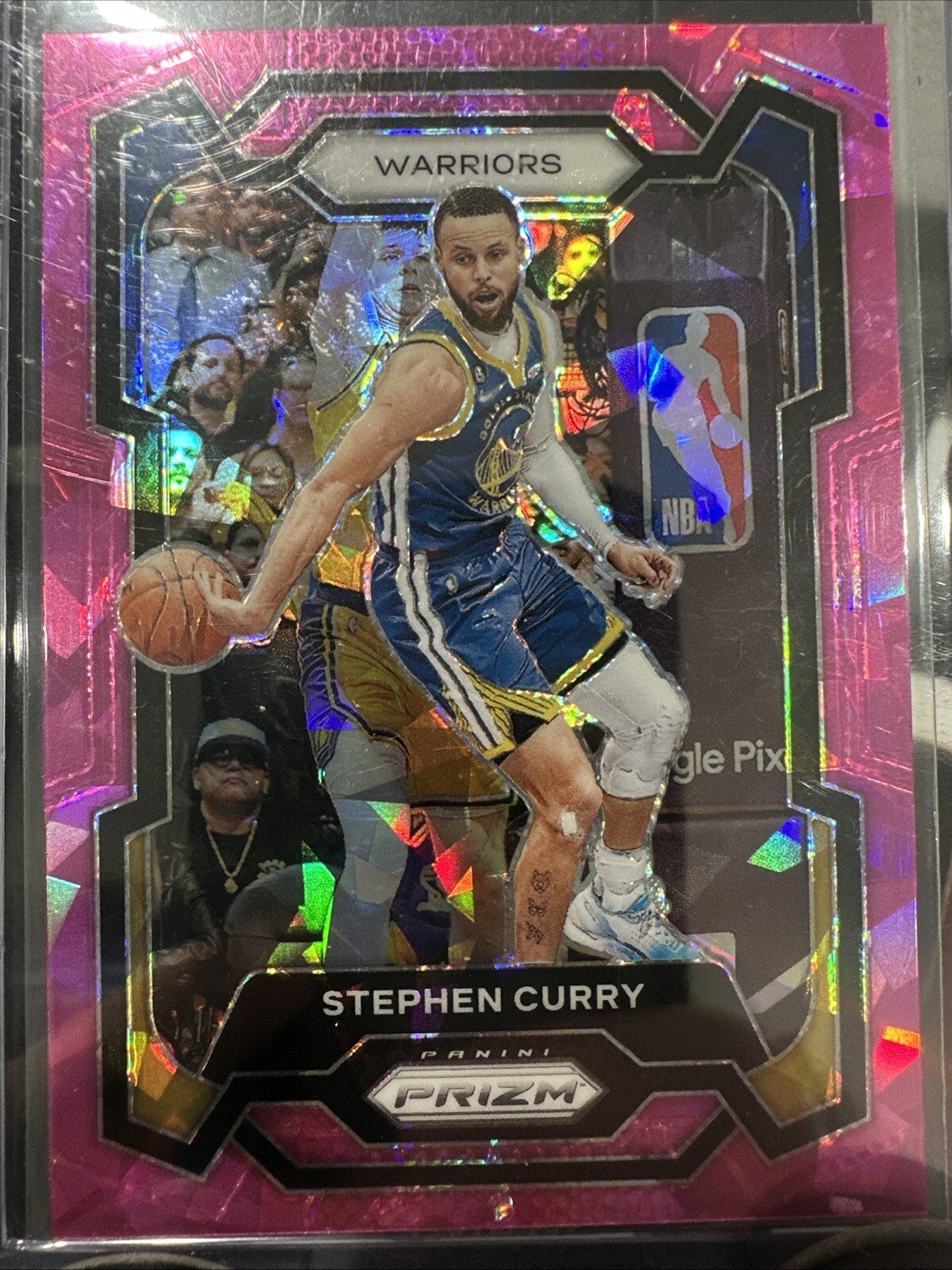 2023-24 Panini Prizm - Pink Ice Prizm #119 Stephen Curry
