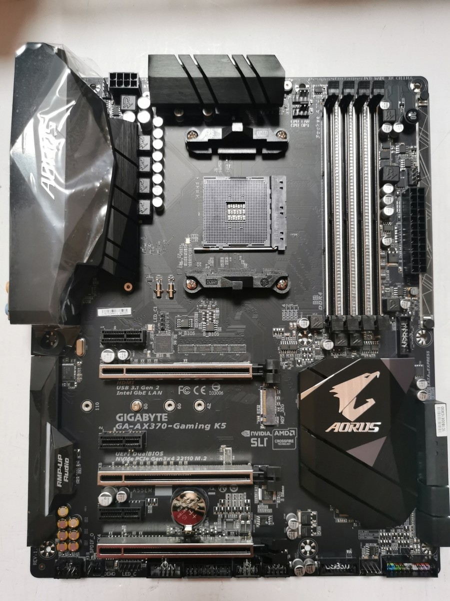 Gigabyte X370 Gaming Ax370 Gaming K5 Manual AM4 AORUS X370 GAMING