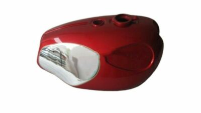 BSA A65 SPITFIRE, FIREBIRD CHROME & RED 1960'S GAS FUEL PETROL TANK