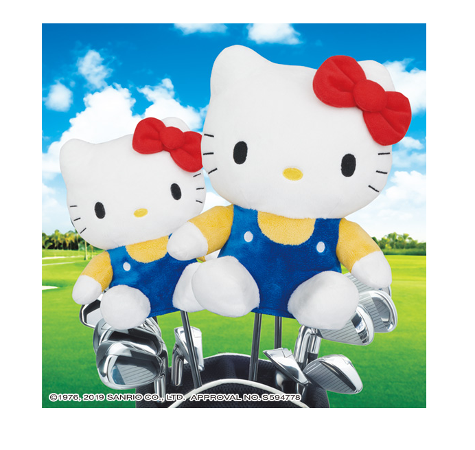Hello Kitty Sanrio GOLF Driver Head Cover for 460cc from Japan