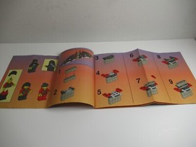 1998 Lego System Instruction  Manual Only # 6045 Ninja Surprise