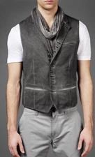$698 Brand New John Varvatos Collection Multibutton Vest EU 48 USA 38