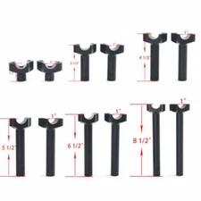 Straight Handlebar Risers for Harley 1" Bar Touring Dyna FXDL Sportster Softail