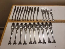 Yamazaki Gone Fishing Stainless Flatware  24 pcs 