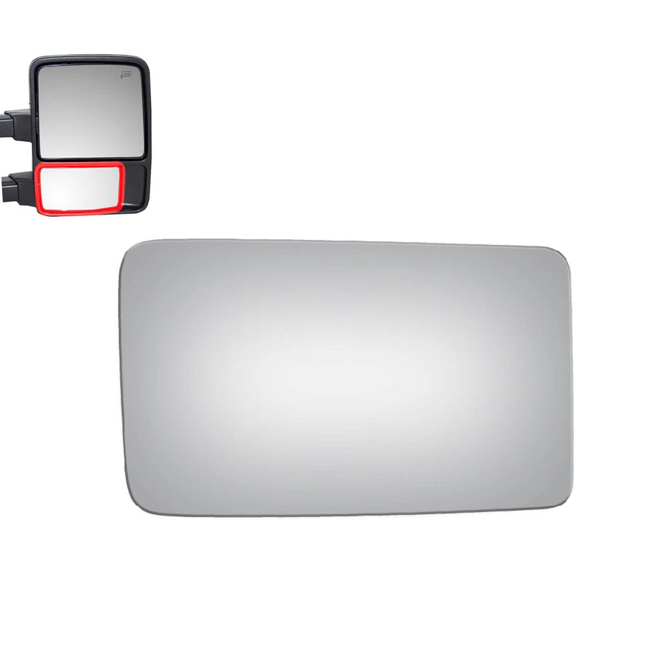 Espejo retrovisor inferior de vidrio para Ford F-650 F-750 2016-2018 lado del pasajero Risht convexo Foto 3 de 4