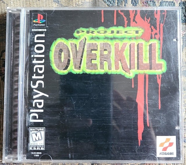 Project Overkill (Sony PlayStation 1, 1996) for sale online | eBay