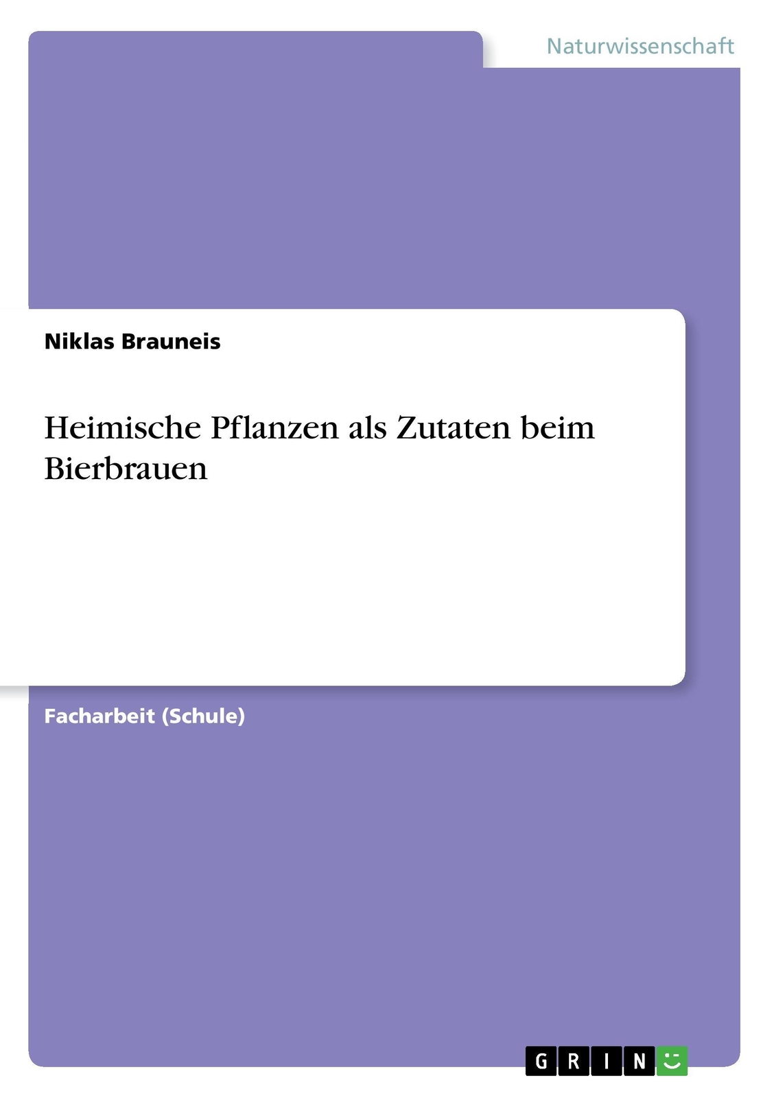 Thumbnail - Heimische Pflanzen Als Zutaten Beim Bierbrauen Niklas Brauneis