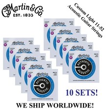 **10 SETS - MARTIN MA175 ACOUSTIC GUITAR STRI...