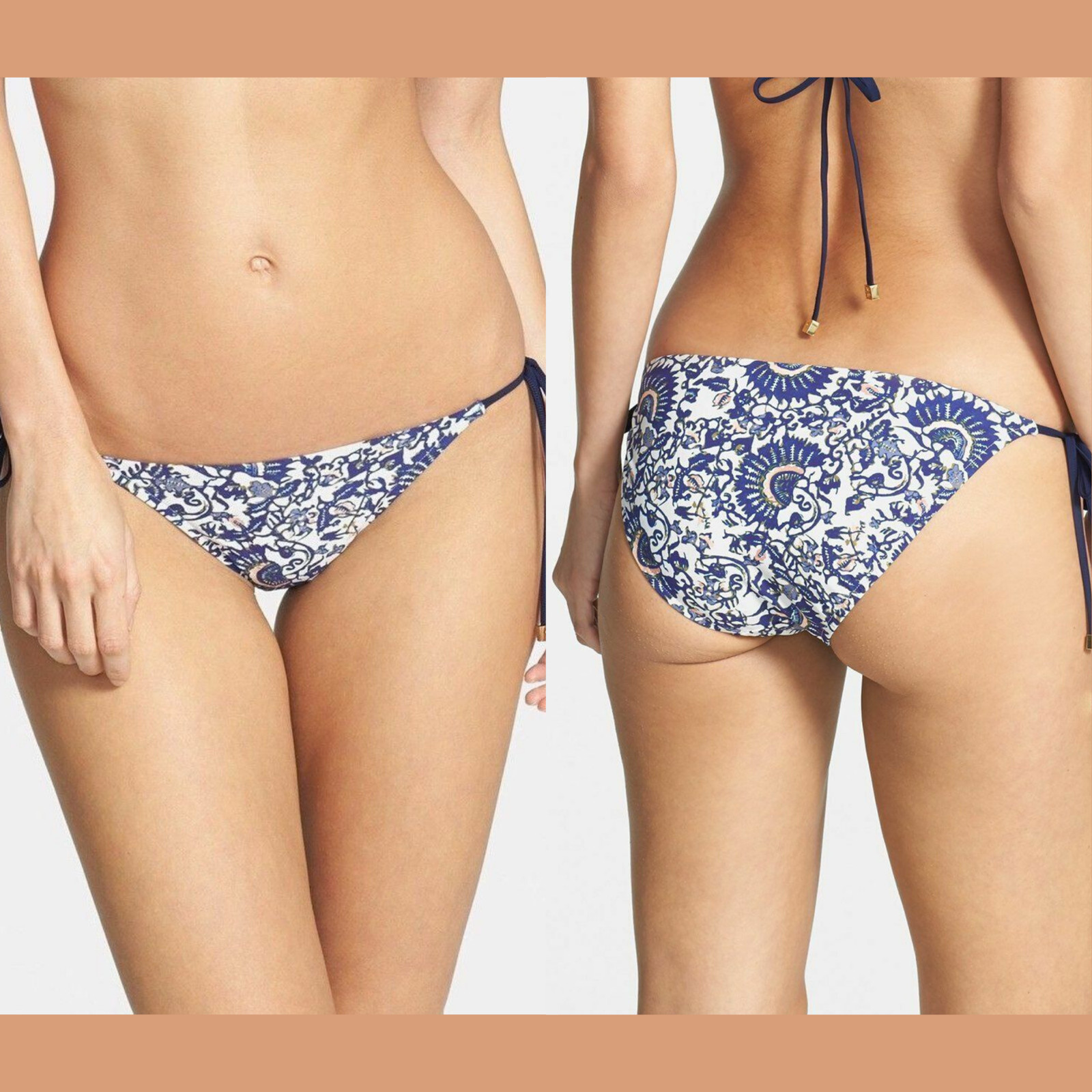 NWT! Tory Burch Madura Bikini Bottom [ SZ Medium ] #633