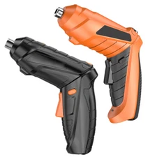 Cordless Drill Electric Screwdriver with Drill Bit USB Rechargeable Power Tool