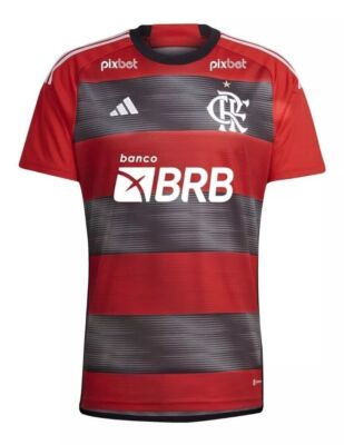Official Flamengo Home Gabi 10 w/ Sponsors Jersey Shirt Official