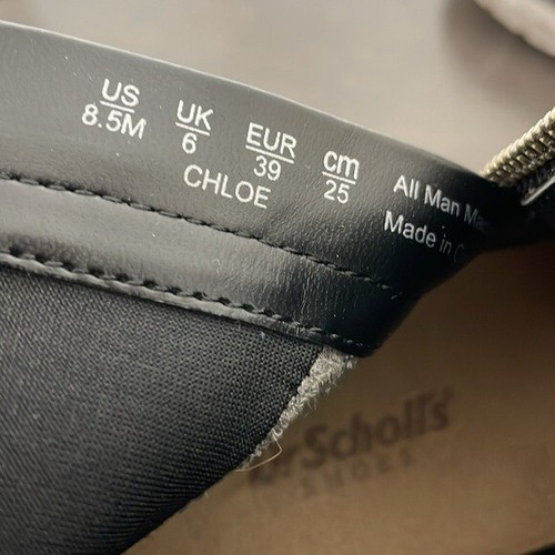 Dr. Scholl's Zapatos Mujer 8.5 Chloe Tobillo Cremallera Lateral Cuña Botín Botines - Imagen 4 de 8