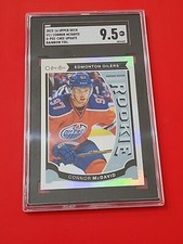 2015-16 O-Pee-Chee Update Rainbow Foil Rookie #U11 Connor McDavid SGC 9.5