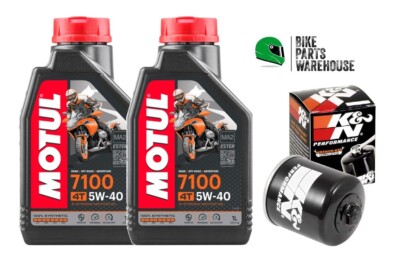Öl- & Filtersatz K&N für Peugeot Satelis 125 Executive 2010-2012 Motul 7100