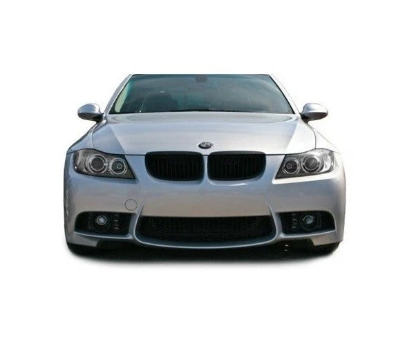 Paraurti anteriore BMW Serie 3 E90 E91 2005-2008 M3 Look ABS - Immagine 3 di 3