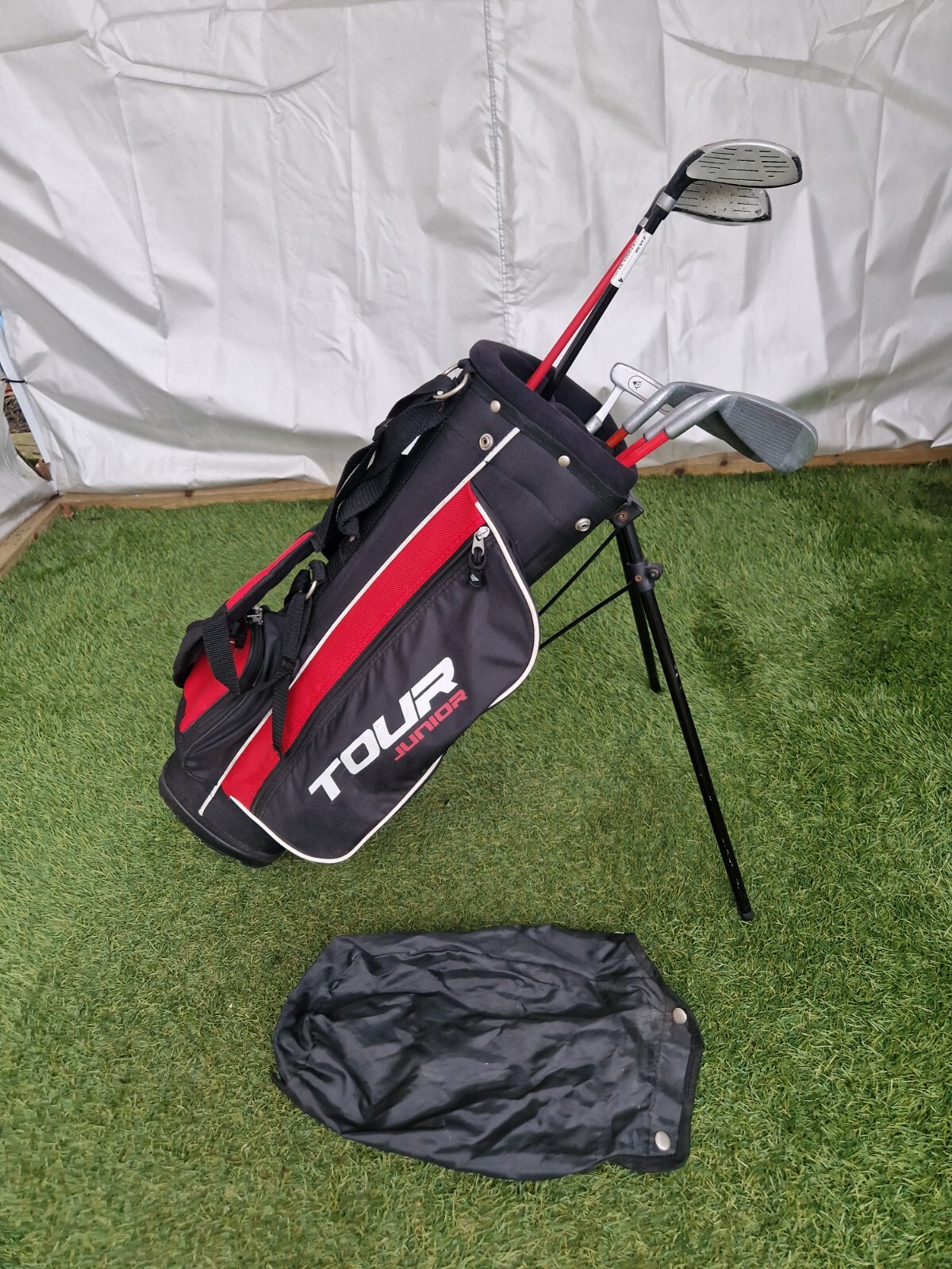 Dunlop DDH Junior Golf Club Set & Stand Bag 5 8 Years Right