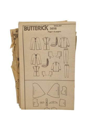 Lot of 11 Butterick McCALL'S Costume Crafts Patterns All Different Sizes ALL CUT - Picture 7 of 7