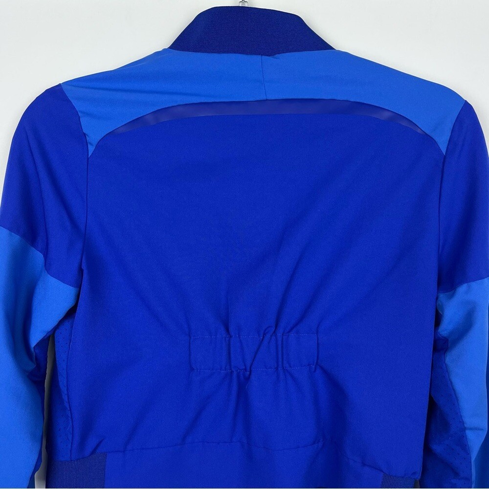 RARE Gymshark Blue Turbo Track Jacket Women’s Size Sm… Gem