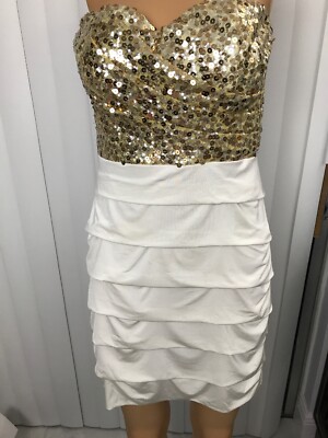 slim fit dress slacks Zapaka Women Sparkly White Prom Dress Mermaid Spaghetti Straps Sequins Long Party Dress, White / L main image 0