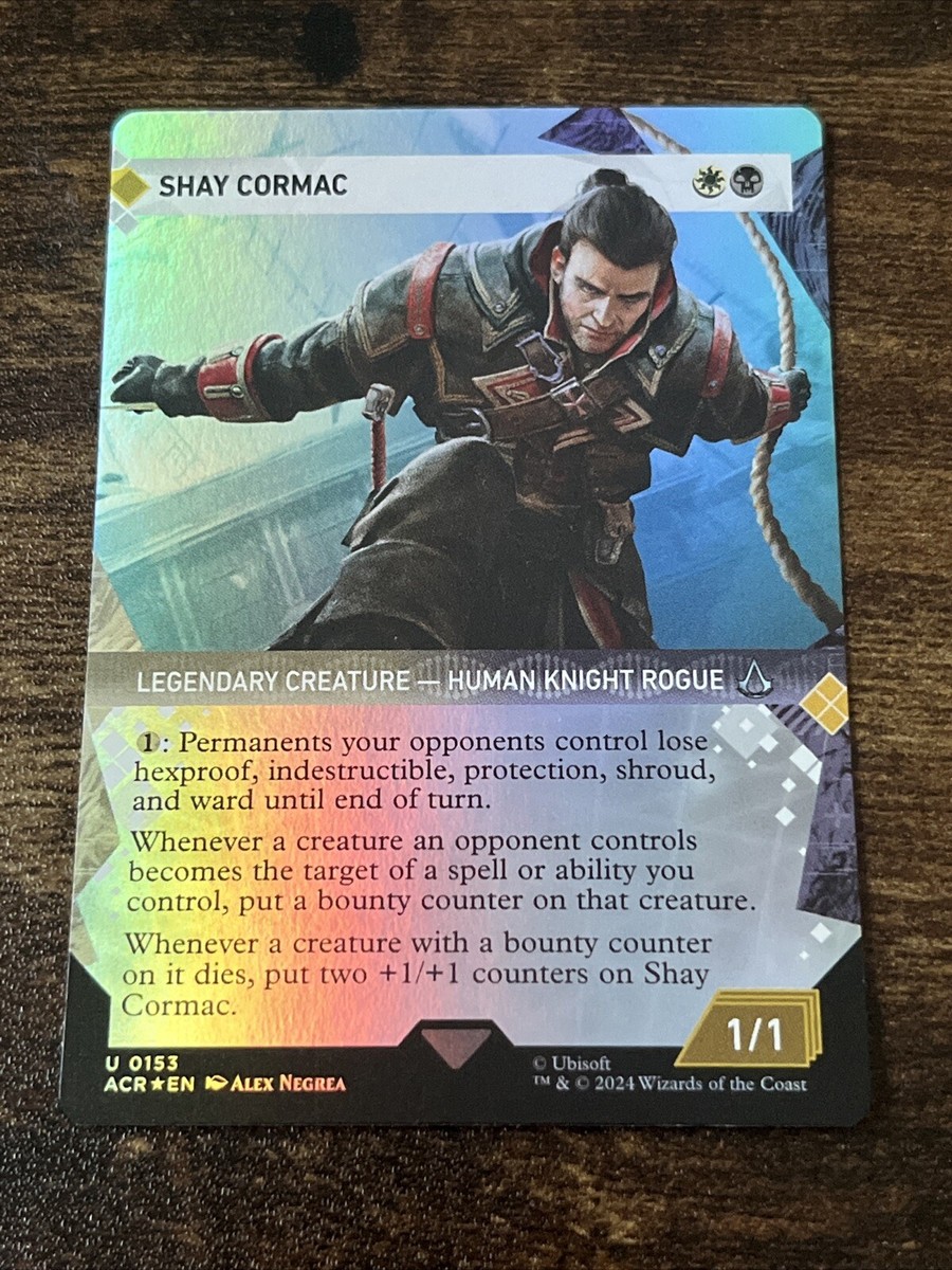 shay cormac mtg card #153 Prices | Magic Assassin's Creed MTG Shay Cormac Assassin's Creed