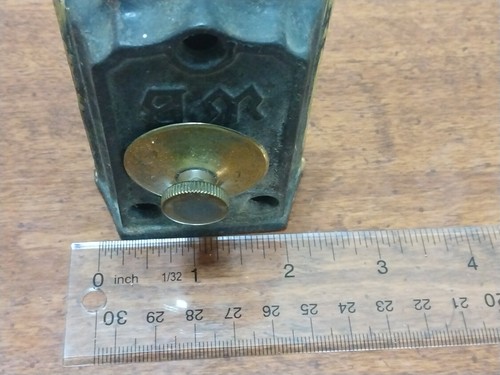 Antique WB Cast Iron Door Lock 1890's NO KEY - Picture 10 of 12