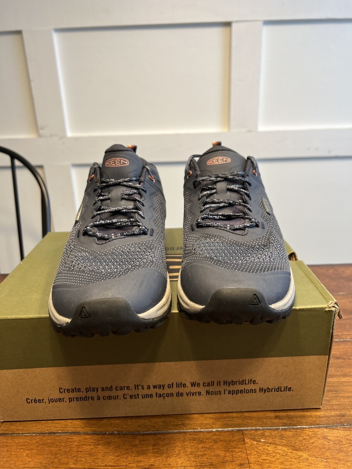 Scarpe da trekking Keen donna Terradora II Vent punta morbida blu notte redwood 10 D