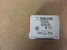 Pass & Seymour PS20AC4-RED (HBL-1224R) 20A 120/277V Four-Way 4-Way Switch Red  