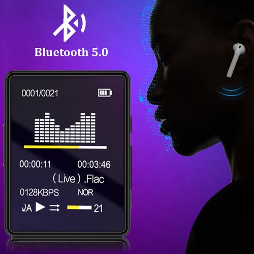 UK Support 128GB Bluetooth MP4/MP3 Lossless Music Player FM Radio Recorder Sport - Picture 12 of 12