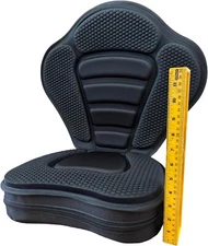 CRO Ultimate Padded Kayak Seat - 4” Thick Cushion for Maximum Comfort + Storage