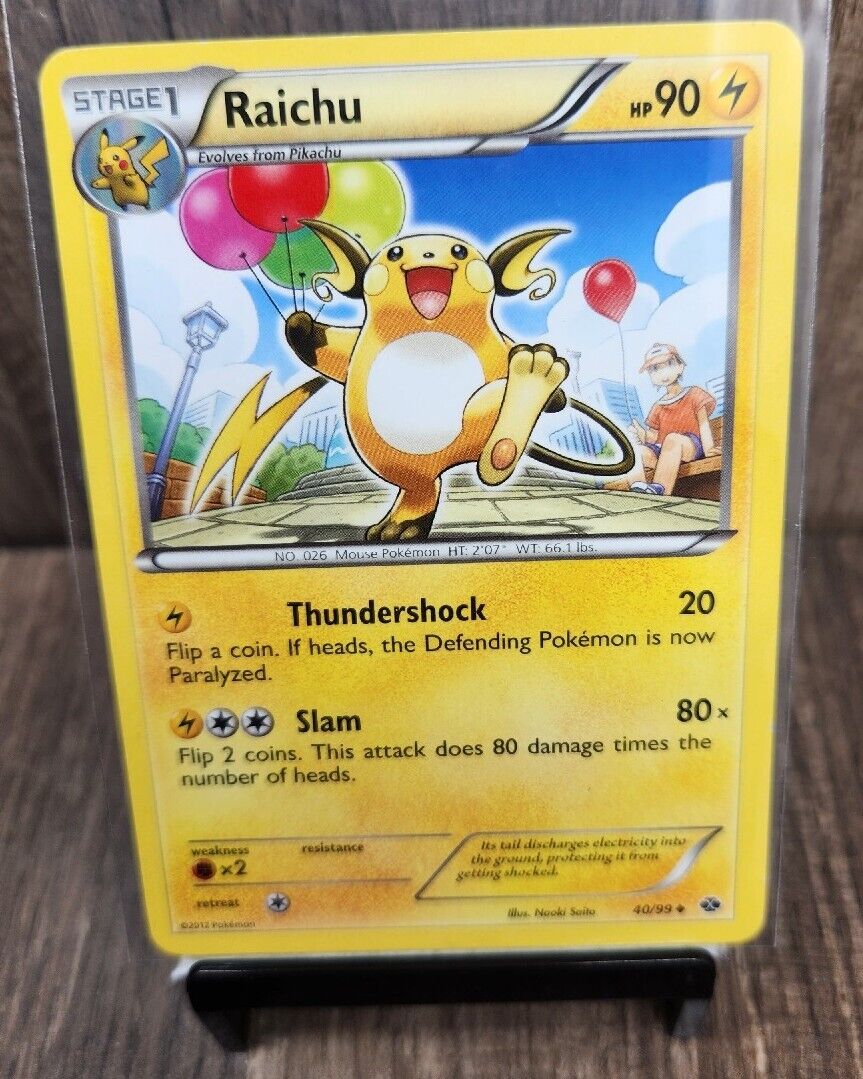 Raichu 40/99 & Pikachu 39/99 Next Destinies Evolution Set NM Pokemon Pokemon