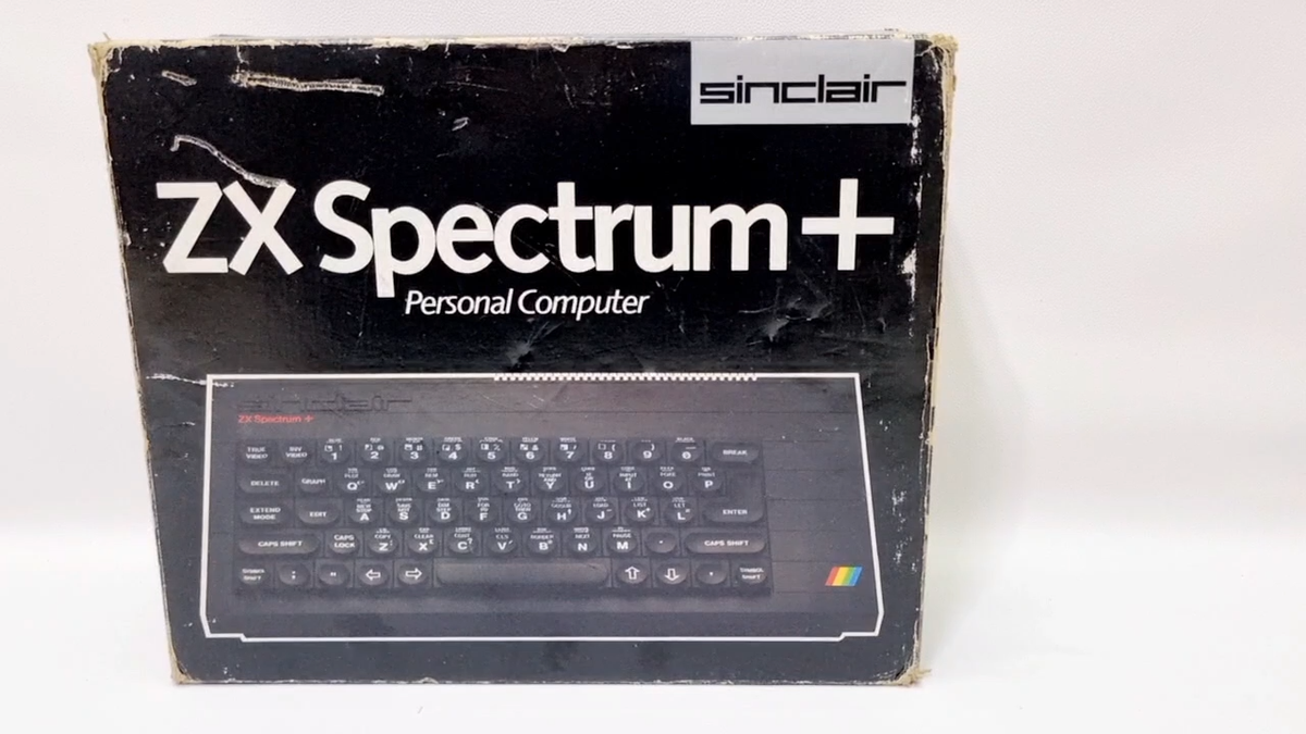 VINTAGE SINCLAIR ZX Spectrum + Personal Computer with box