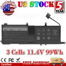9NJM1 Battery for Dell Alienware 15 R3 17 R4 Series Notebook MG2YH 44T2R 99Wh