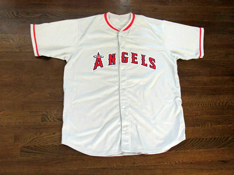 VLADIMIR GUERRERO MVP ANAHEIM ANGELS HOF SIGNED AUTO STAT JERSEY JSA - Image 3 of 3