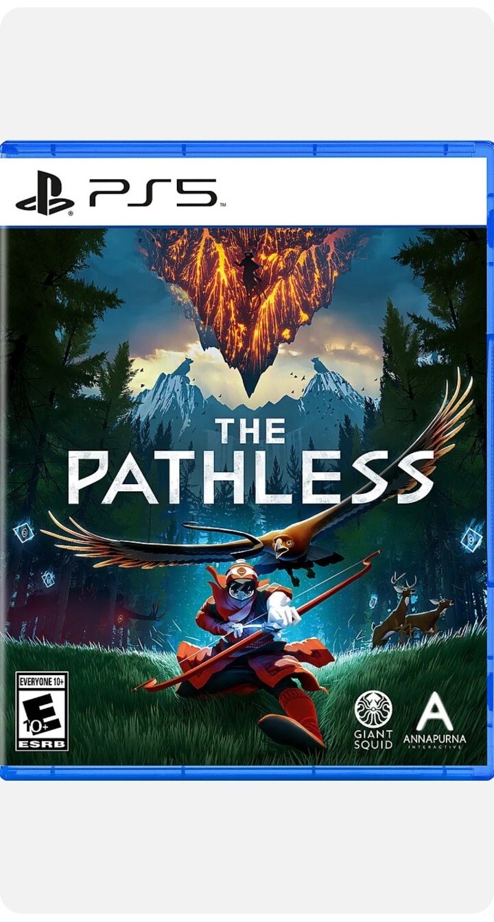 SkyBound The Pathless (PS5) Archery Bluray Fantasy Violence Playstation 5 Game eBay