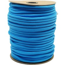 Sky Blue 1/4" Polypropylene Utility Rope - 300 ft