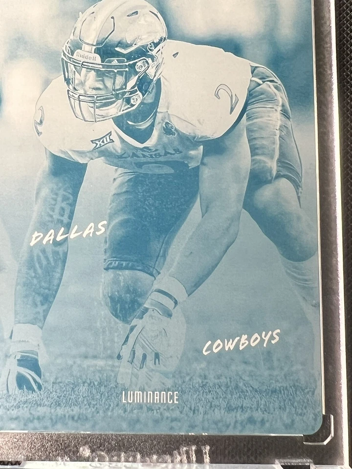 2018 Luminance Dorance Armstrong Jr Plates & Patches 1/1 Cyan Plate Card #134 - Image 2 of 4