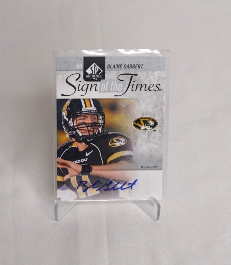 Blaine Gabbert Topps Rookie Red Zone Autographs #BG Base