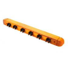 Wood Billiards Pole Wall Mounted Rack Sticks Holder Organizer Carrier CH