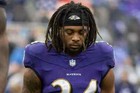 Keaton Mitchell Signed Baltimore Ravens Pro Cut Jersey (Beckett) East Carolina — photo 6