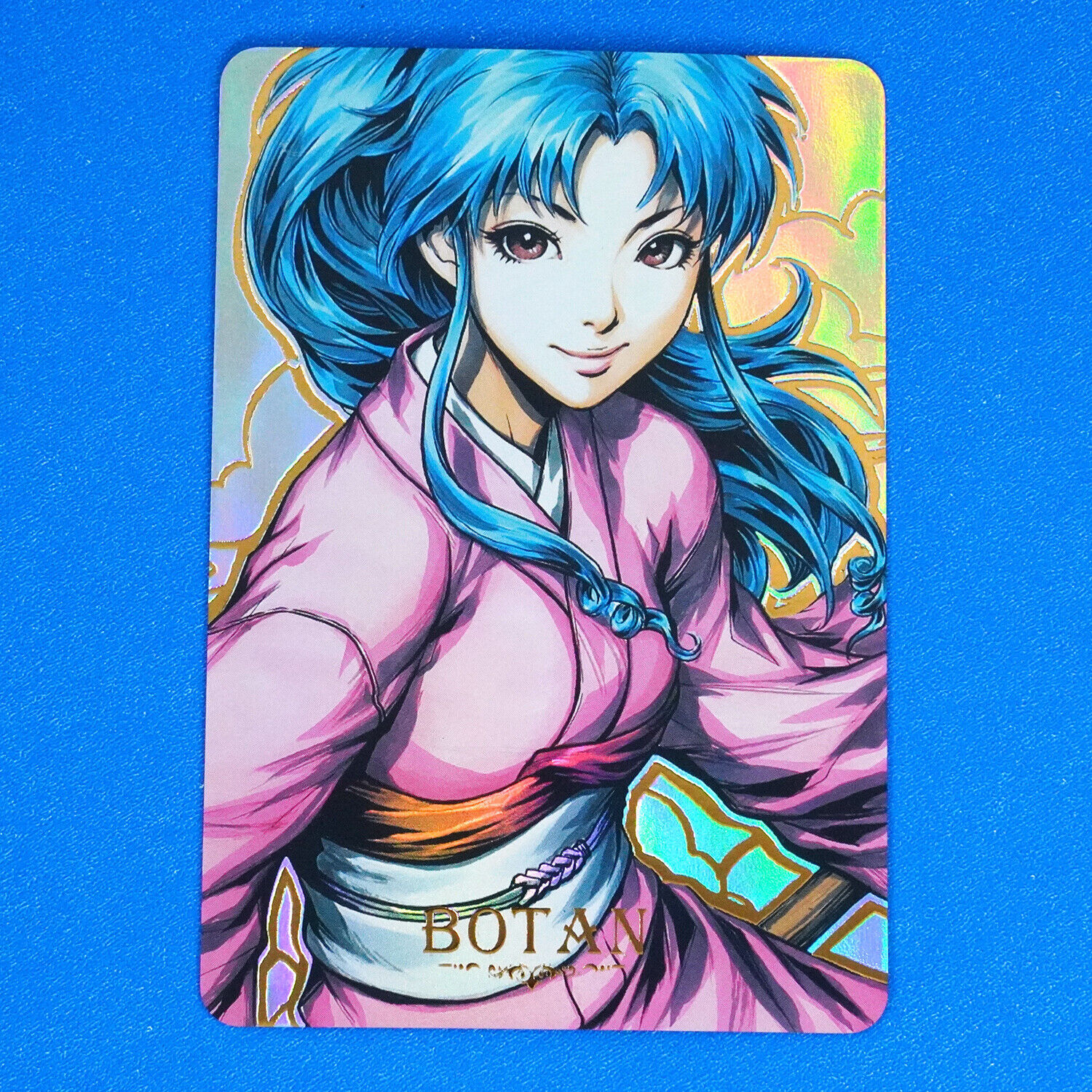 YuYu Hakusho Botan Rainbow Foil Holo Character Art Card Figure Anime Manga