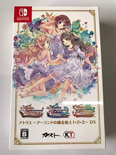 Geo Limited Nintendo Switch Atelier Alchemist Of Arland 1,2,3 DX Box Japan F/S - Picture 3 of 24