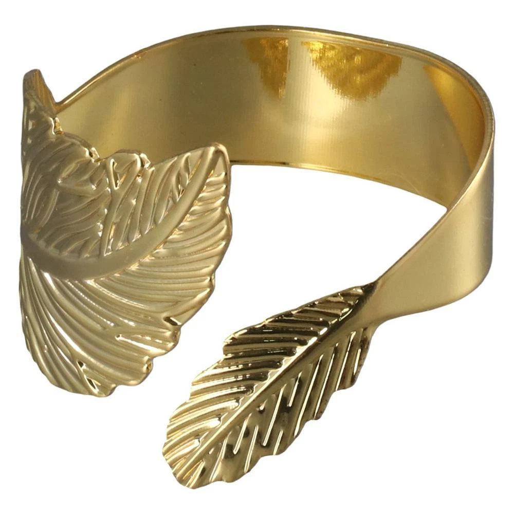 Gold napkin rings sale