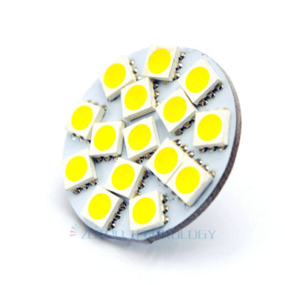 4x Back Pins G4 led bulb 15LEDs 5050SMD 10-30V DC  for garden lamp spotlight