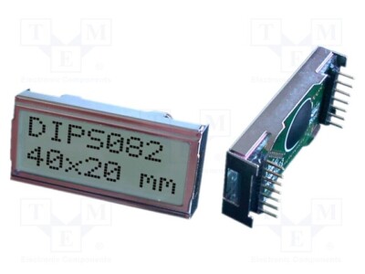 Display: LCD 8x2 STN Positive alpumch 40x20mm  PIN: 14 EA DIPS082-HN Alpumche L