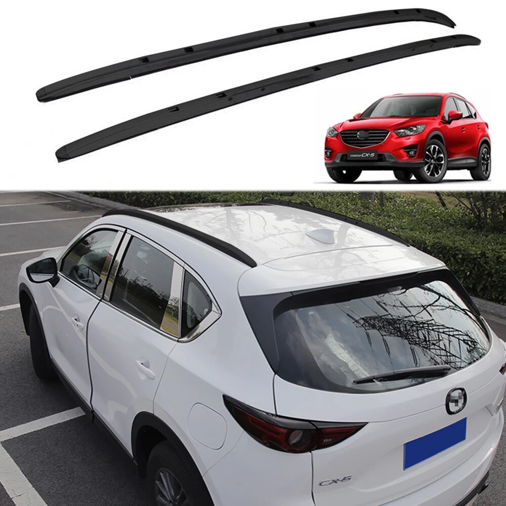 2pcs Fit for Mazda CX 5 CX5 2017 2021 roof rails Roof Rack Side