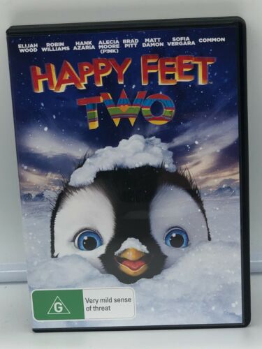 Happy Feet Two (DVD, 2012) Very Good Condition Region 4 - Picture 1 of 2