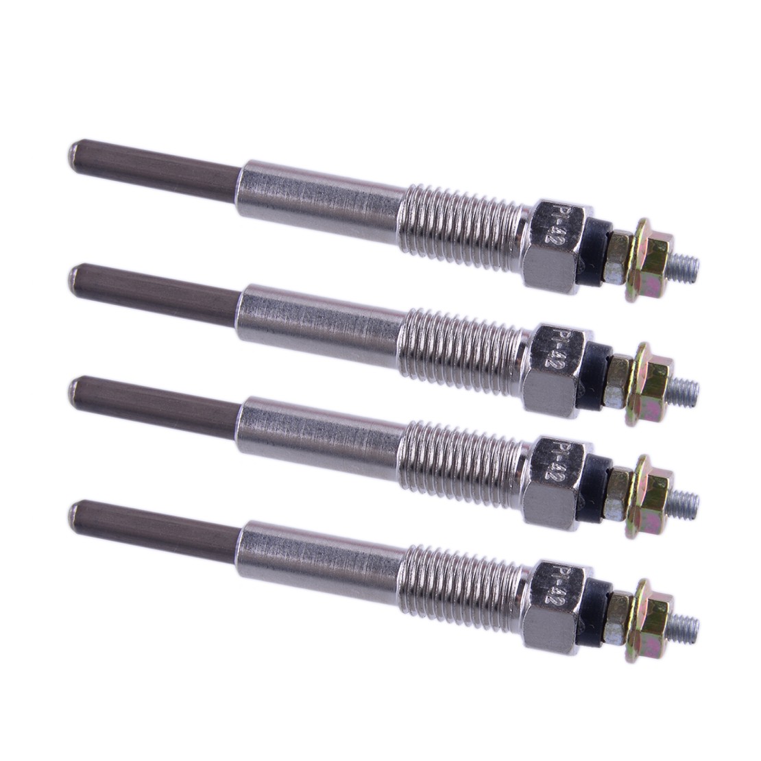 4pcs Glow Plug Fit For Isuzu ELF250 ELF350 C221 C240 C190 C201 4FA1 9-82511978-0