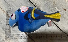 TY Sparkle Disney Finding Dory Blue Fish Beanie Plush 9½" Stuffed Animal NWT