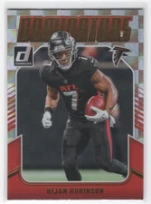 #14 2024 Donruss Dominators Bijan Robinson Falcons