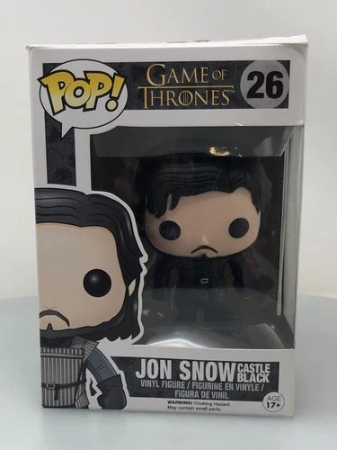 Funko POP! Television Game of Thrones Jon Snow Castle Black #26 NOT MINT